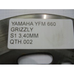 Brake disc yamaha yfm 660 grizzly