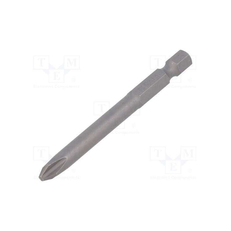 1 pcs x BETA - 862PH/L2 - Screwdriver bit, Phillips, PH2, Overall len: 70mm