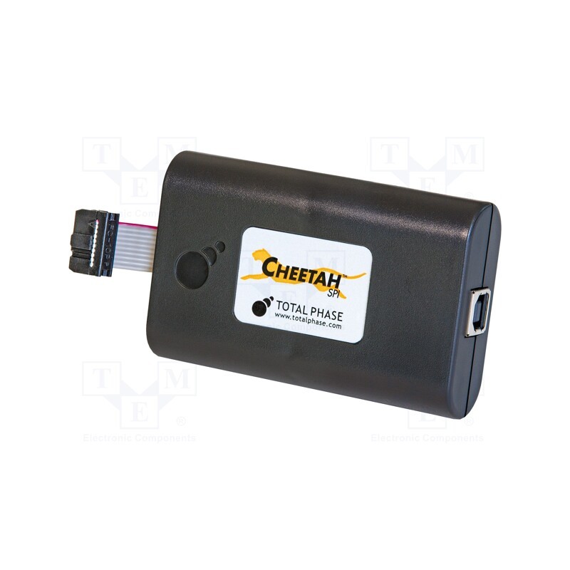1 pcs x TOTAL PHASE - CHEETAH SPI HOST ADAPTER - Dev.kit: protocol analyser, IDC10,USB B, SPI Master,USB 2.0