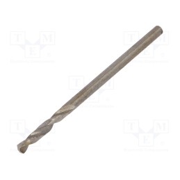 1 pcs x ALPEN-MAYKESTAG - 90100190100 - Drill bit, for metal, Ø: 1.9mm, L: 36mm, Working part len: 11mm