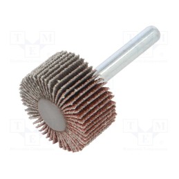 1 pcs x PG PROFESSIONAL - RG.004 - Wheel, Granularity: 60, Mounting: rod 6mm, with lever, Ø30x15mm