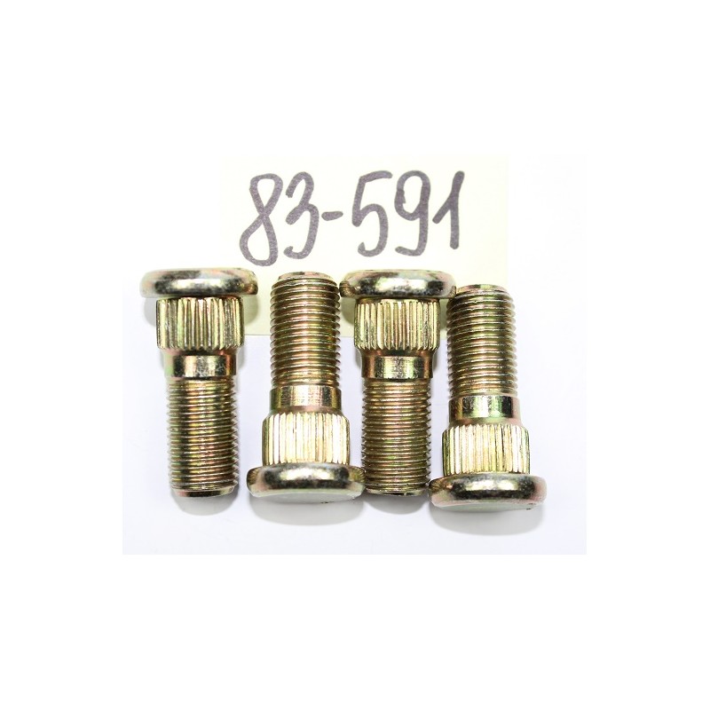 Hub pins m12x1 25 quad utv buggy