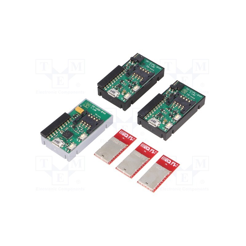 1 pcs x IQRF TECH - DS-START-04 - Dev.kit: RF, GPIO,USB, pin strips,SIM,USB B micro