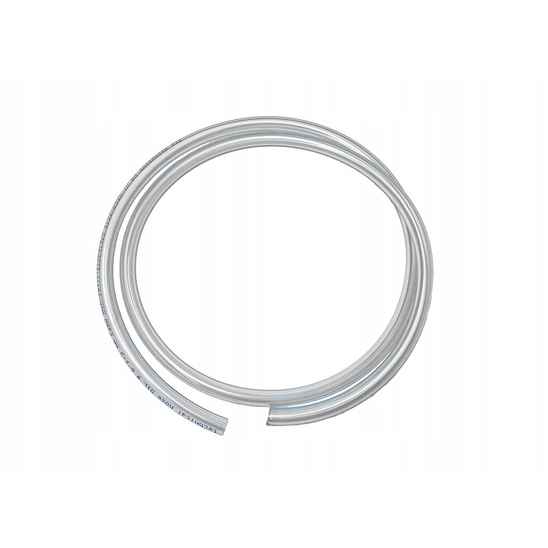Fuel pipe, internal diameter 5 mm, 1 m, transparent