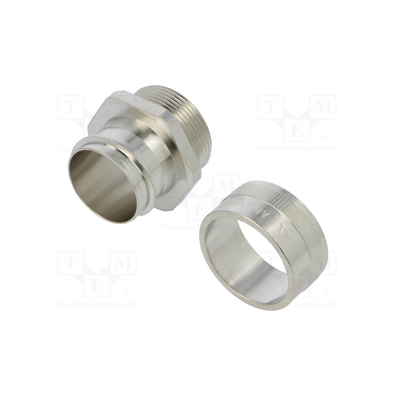 1 pcs x ANAMET EUROPE - 256.032.0 - Straight terminal connector, Thread: metric,inside, brass, IP40