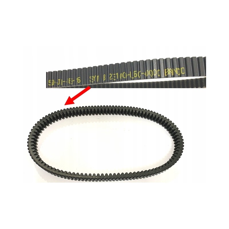 Belt drive belt sym maxsym 600 1b01l6c01