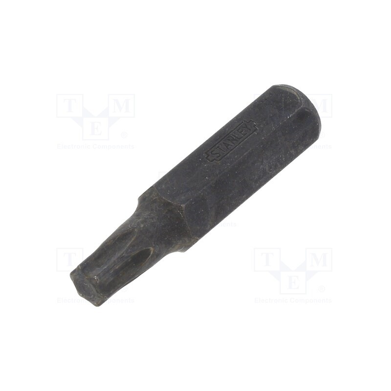 1 pcs x STANLEY - 136801 - Screwdriver bit, Torx®, TX30, Overall len: 39mm