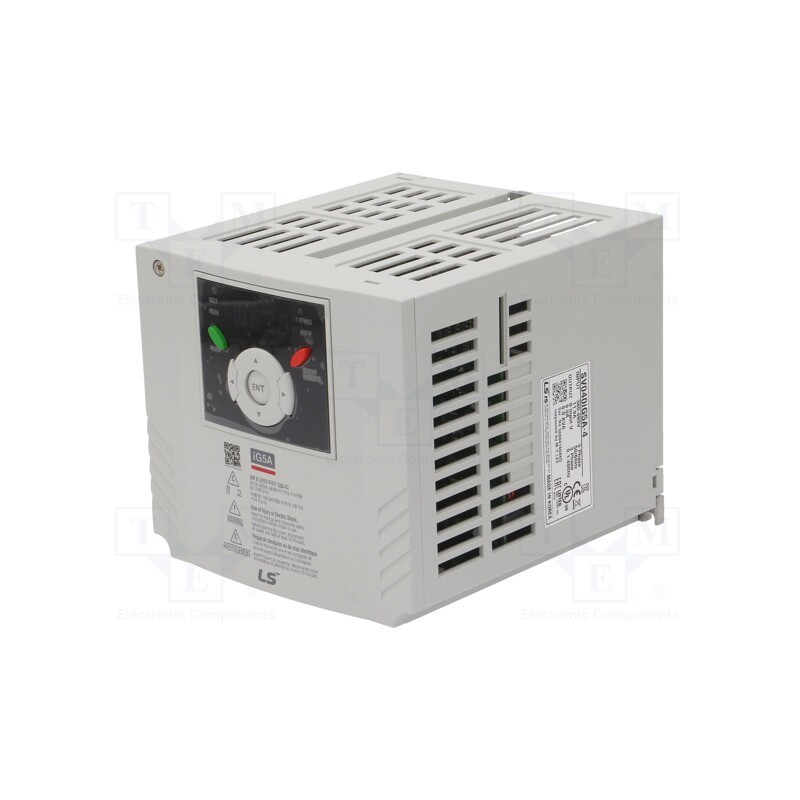 1 pcs x LS ELECTRIC - SV040IG5A-4 - Inverter, 4kW, 3x380VAC, 3x380÷480VAC, 0÷10V, for wall mounting