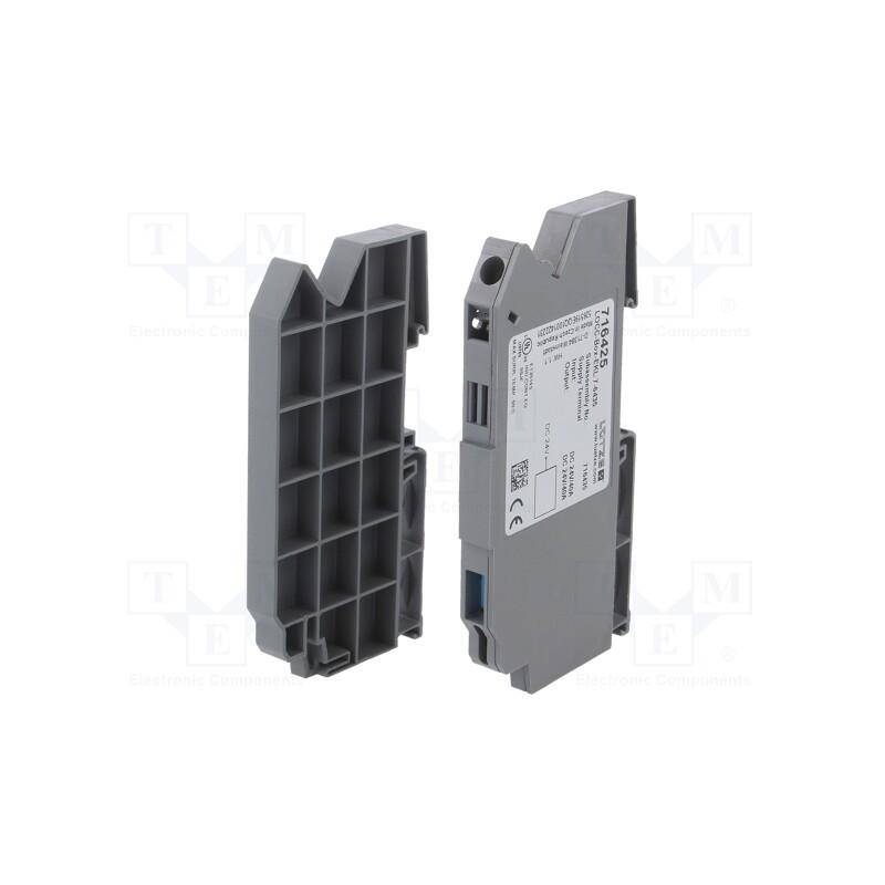 1 pcs x Lu00dcTZE - 716425 - Fuse acces: supply block, for DIN rail mounting, IP20, -25÷50°C