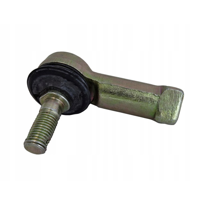 The end of the steering rod pin of an ATV quad