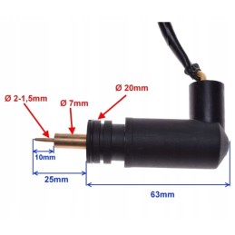 Quad atv bashan 200 250 intake solenoid valve 172mm