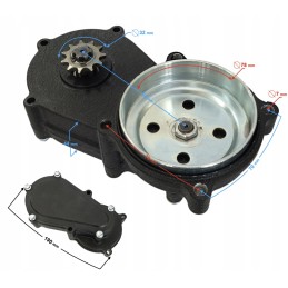 Mini ATV Quad drive motor gear cover