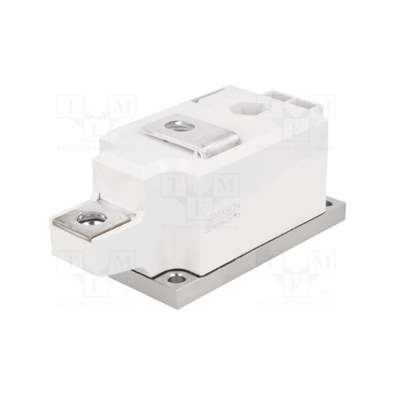1 pcs x SEMIKRON DANFOSS - SKKE 380/12 07898585 - Module: diode, single diode, 1.2kV, If: 380A, SEMIPACK3, A77b, screw