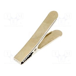 1 pcs x MUELLER ELECTRIC - BU-113XPN LARGE - Crocodile clip, 10A, stainless steel, L: 55.9mm