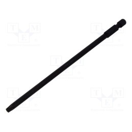 1 pcs x KING TONY - 711525T - Screwdriver bit, Torx®, TX25, Overall len: 150mm
