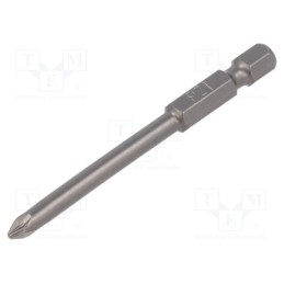 1 pcs x FELO - 031 017 10 - Screwdriver bit, Pozidriv®, PZ1, Overall len: 70mm