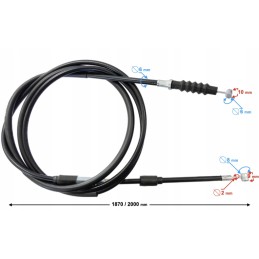 Brake cable rear quad atv 200 250 bashan