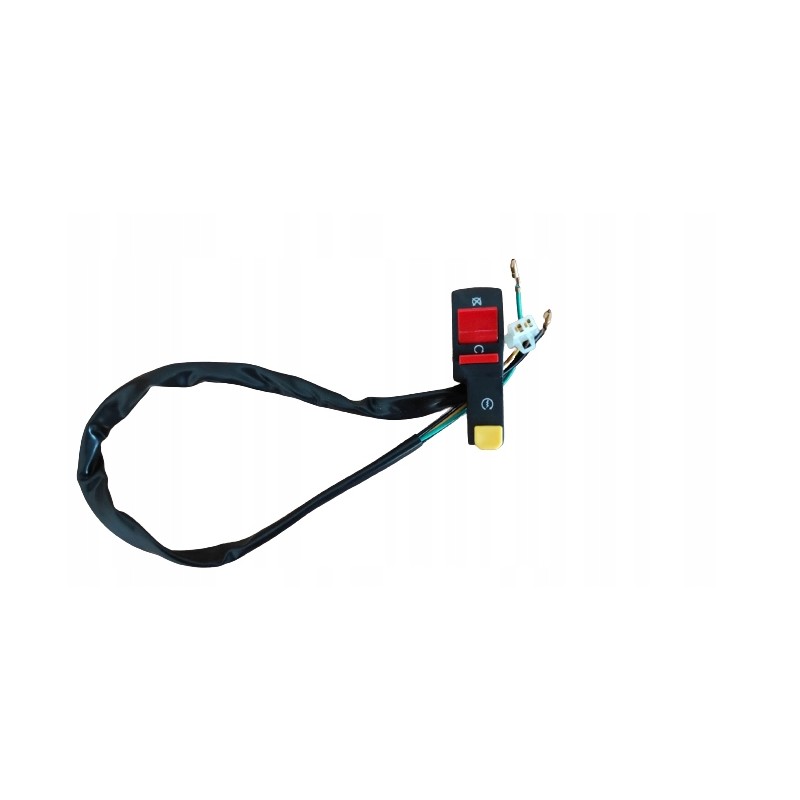 Starting switch on offuniversal cross quad