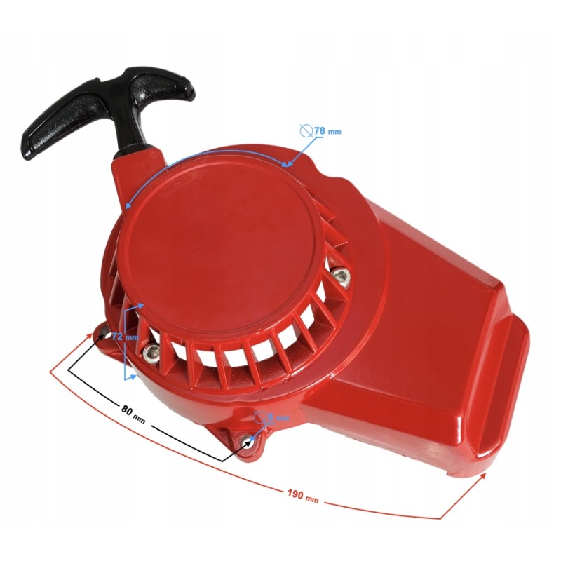 Puller engine cover for a pocket bi moped