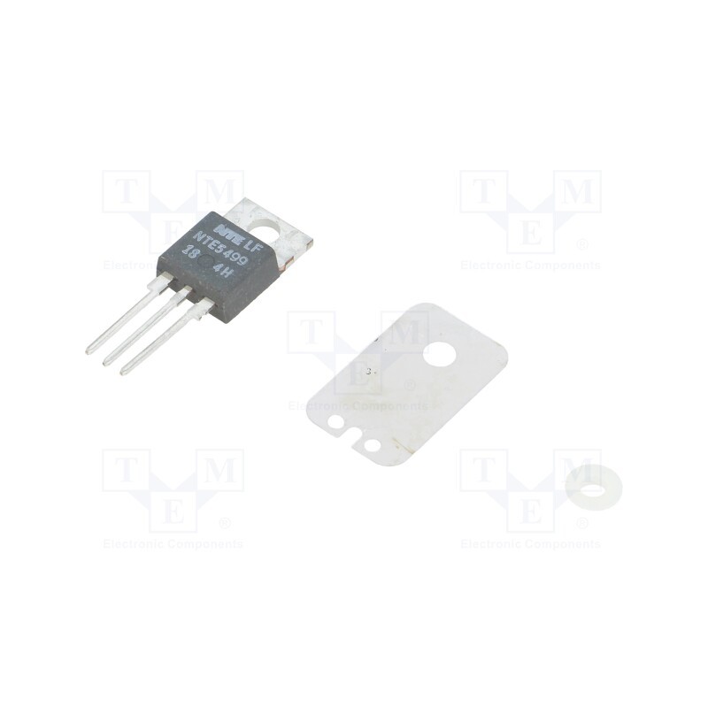 1 pcs x NTE Electronics - NTE5499 - Thyristor, 800V, Ifmax: 12A, 7.6A, Igt: 10mA, TO220, THT, Ifsm: 120A