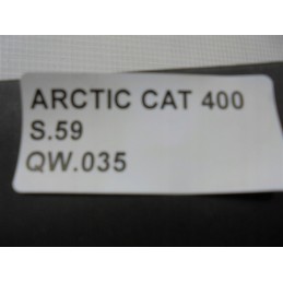 Arctic Cat 400 plastic filling