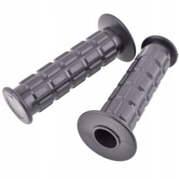 Rubber handlebar grips for ATV quad set