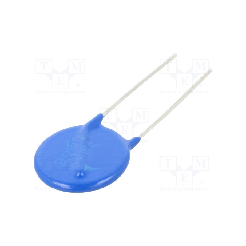 2 pcs x EPCOS - B72220S0300K101 - Varistor: metal-oxide, THT, 30VAC, 38VDC, 47V, 2000A, -40÷105°C, 26J