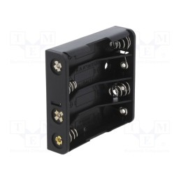 1 pcs x KEYSTONE - 2481 - Holder, AAA,R03, Batt.no: 4, for PCB