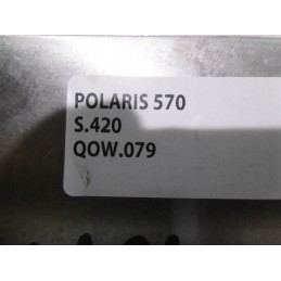 Polaris 570 exhaust muffler cover
