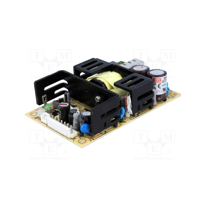 1 pcs x MEAN WELL - RPS-75-36 - Power supply: switched-mode, open, 75.6W, 127÷370VDC, 90÷264VAC