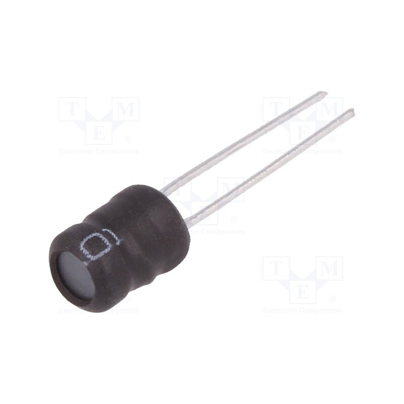 2 pcs x FERROCORE - COIL0507-0.068 - Inductor: wire, THT, 68uH, 1A, ±10%, Ø6.5x8.5mm, vertical