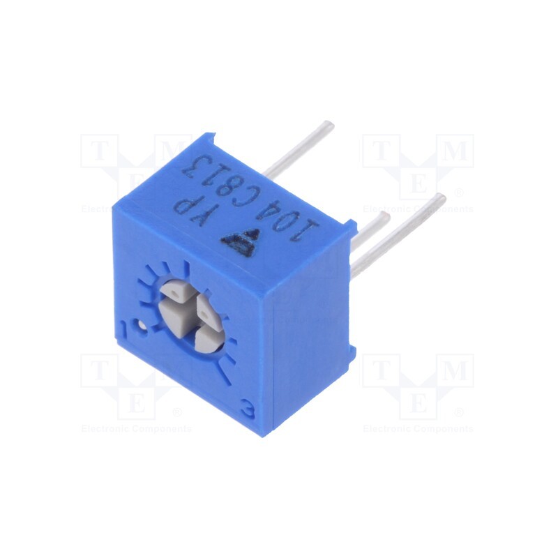 2 pcs x VISHAY - T73YP104KT20 - Potentiometer: mounting, single turn,horizontal, 100kΩ, 500mW