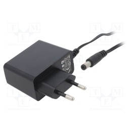 1 pcs x POS - POSC12050A - Power supply: switched-mode, plug, 12VDC, 0.5A, 6W, Plug: EU, 78.88%