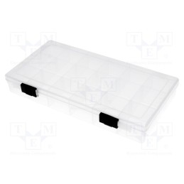 1 pcs x NEWBRAND - NB-BOX18A - Container: collective, with partitions, polypropylene