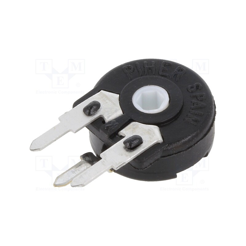 2 pcs x PIHER - PT10MH01-503A2020-S - Potentiometer: mounting, single turn,vertical, 50kΩ, 150mW, ±20%