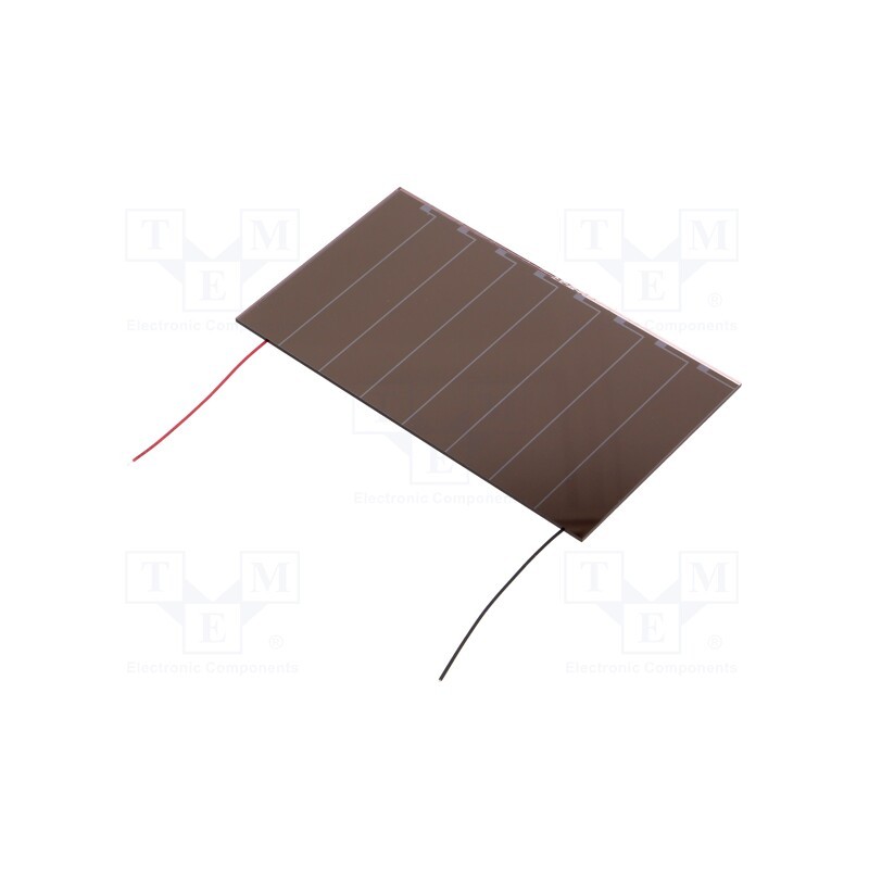 1 pcs x PANASONIC - AM-1816CA -AS - Photovoltaic cell, 96.7x56.7x1.1mm, 252uW, 84uA, 4.9V, 3VDC, 15.6g