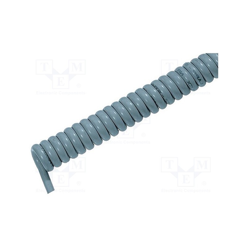 1 pcs x LAPP - 70002711 - Wire: coiled, ÖLFLEX® SPIRAL 400 P, 18G1.5mm2, unshielded, PUR