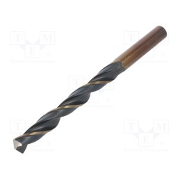 1 pcs x ALPEN-MAYKESTAG - 62600970100 - Drill bit, for metal, Ø: 9.7mm, L: 133mm, Working part len: 87mm