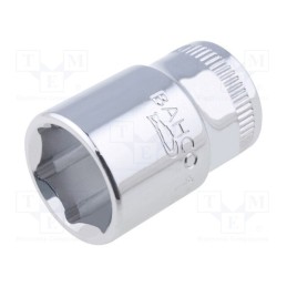 1 pcs x BAHCO - 6700SM-12 - Socket, 6-angles,socket spanner, HEX 12mm, 1/4', 25mm, steel