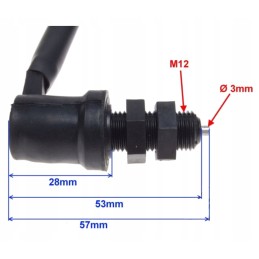 Atv quad shineray 200 st 9 4t stop sensor m12