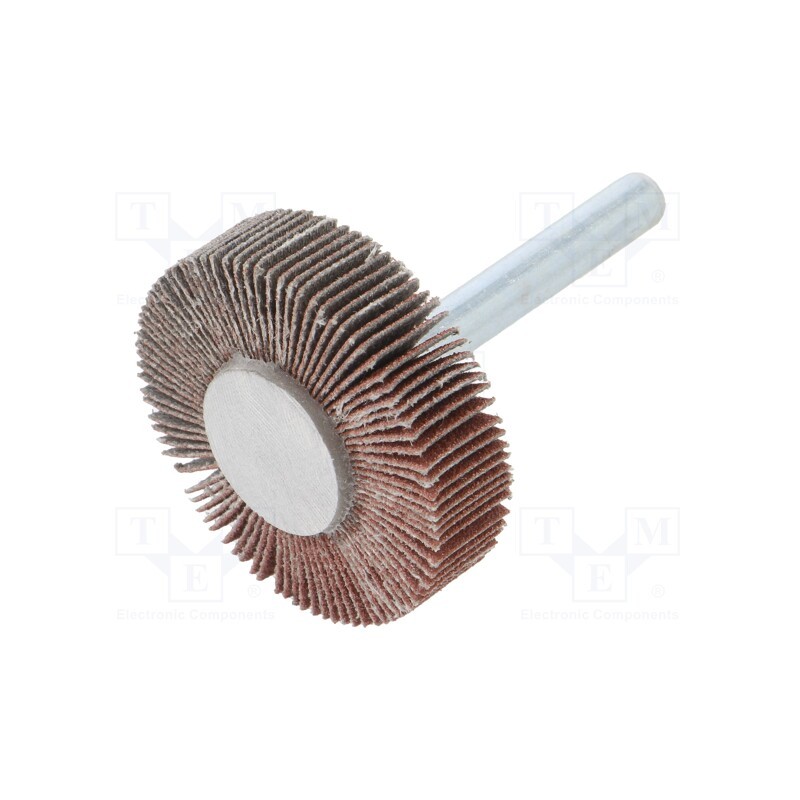 1 pcs x PG PROFESSIONAL - RG.081 - Wheel, Granularity: 120, Mounting: rod 6mm, with lever, Ø40x10mm