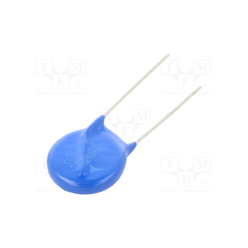 2 pcs x EPCOS - B72220S0461K101 - Varistor: metal-oxide, THT, 460VAC, 615VDC, 750V, 8000A, -40÷105°C