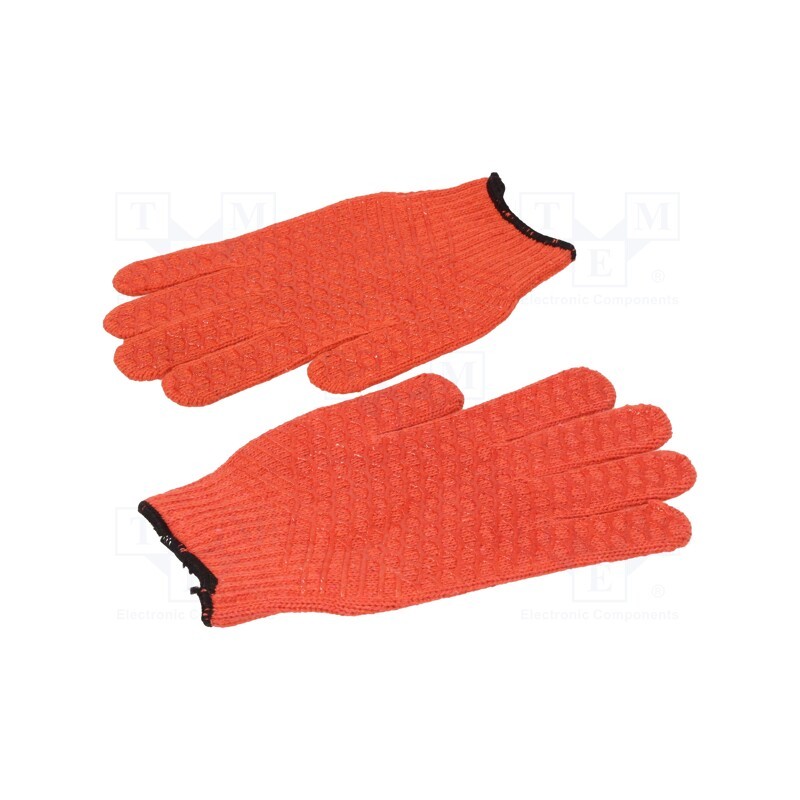 1 set x AVIT - AV13078 - Protective gloves, Size: L, non-slip, synthetic fiber
