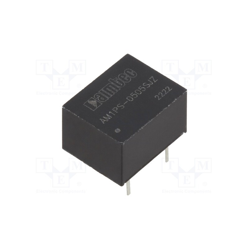1 pcs x AIMTEC - AM1PS-0505SJZ - Converter: DC/DC, 1W, Uin: 4.5÷5.5V, Uout: 5VDC, Iout: 200mA, DIP8