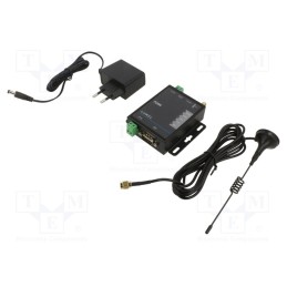 1 pcs x LUMEL - PD9W - Converter, RS485/ETHERNET/WIFI, 5÷36VDC, for DIN rail mounting