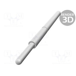 1 pcs x TEKON - TK 0030N J 0,66 S 120 A - Test needle, Operational spring compression: 2mm, 3A, TK0030N