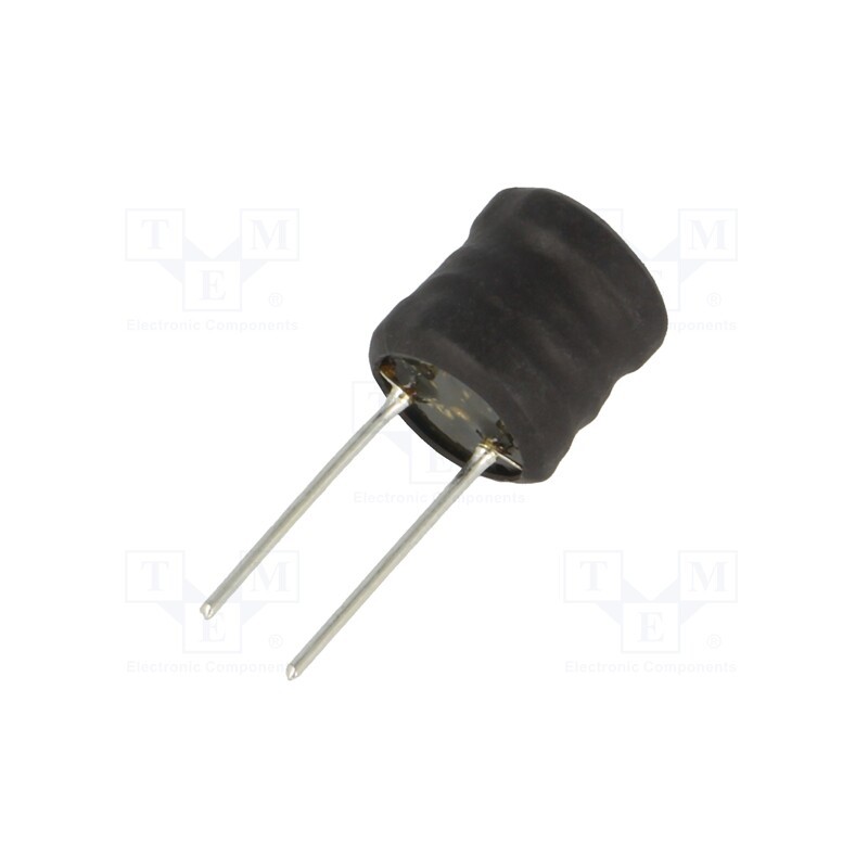 2 pcs x FERROCORE - COIL1010-4.7 - Inductor: wire, THT, 4.7mH, Ioper: 400mA, 6Ω, ±10%, Ø11.5x11.5mm