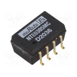 1 pcs x Murata Power Solutions - NTE0305MC - Converter: DC/DC, 1W, Uin: 2.97÷3.63V, Uout: 5VDC, Iout: 200mA, SMD