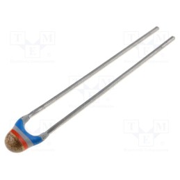 2 pcs x VISHAY - NTCLE100E3683JB0 - NTC thermistor, 68kΩ, THT, 4190K, -40÷125°C, 500mW