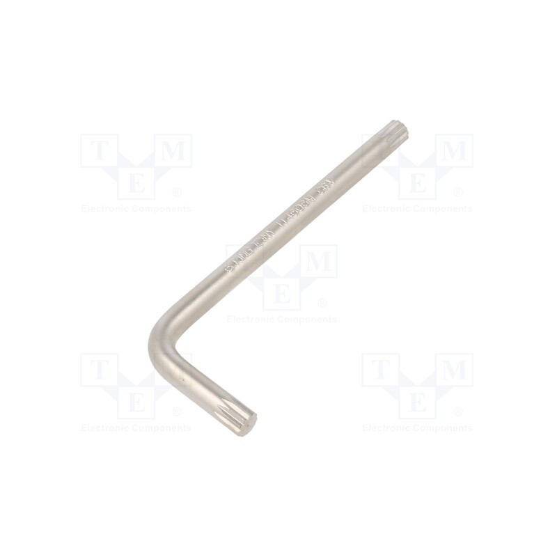 1 pcs x KING TONY - 114606MR - Wrench, spline (12-angles), XZN M6, Chrom-vanadium steel, 90mm